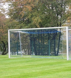 Fotbalové branky 5x2 m, AL oválný profil, pouzdra