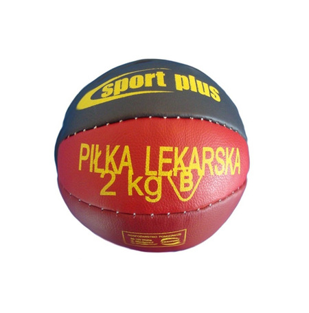 Medicinbal 2 kg, pravá kůže, šitá