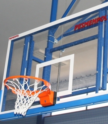 Basketbalová deska sklo-akrylová 105x180cm, tl.15