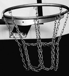 Basketbalová síťka pozinkovaná, 8 bodů uchycení