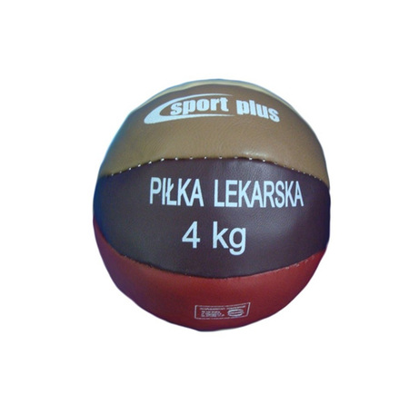 Medicinbal 4 kg, pravá kůže, šitá