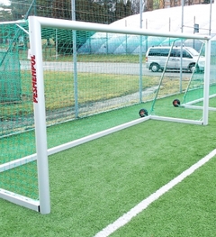 Přenosná fotbalová branka 5x2m, AL, hranatý